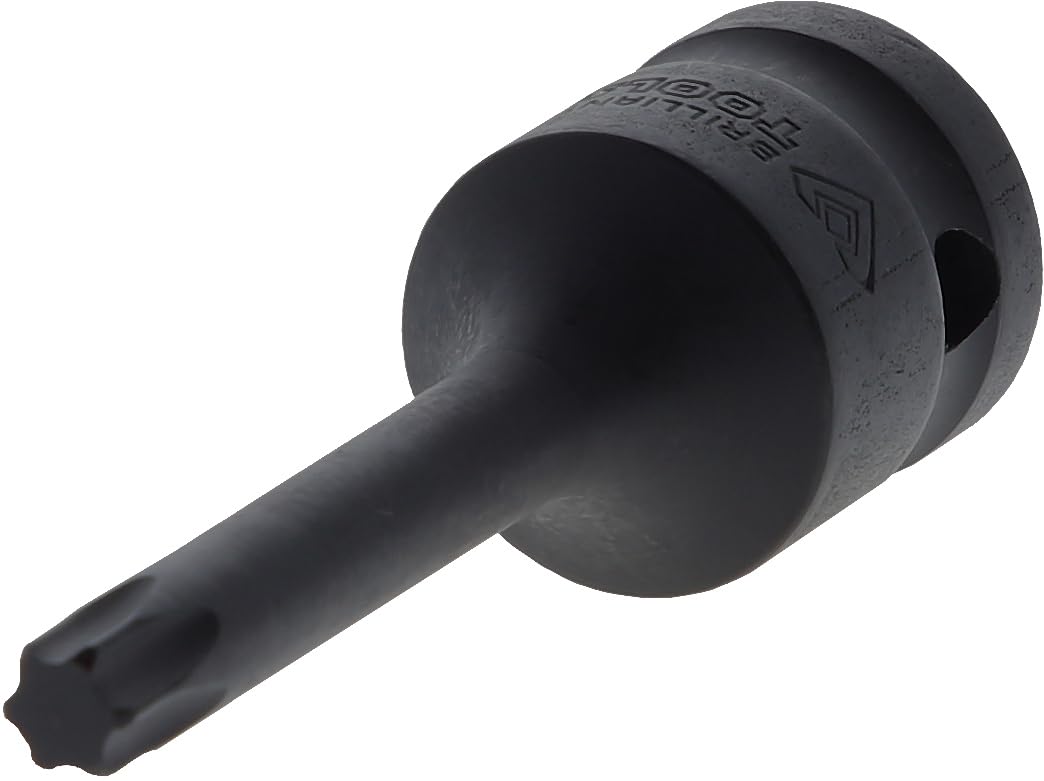 BRILLIANT TOOLS BT022603 1/2 Inch Power Bit Socket Torx T45 [Powered by KS Tools]