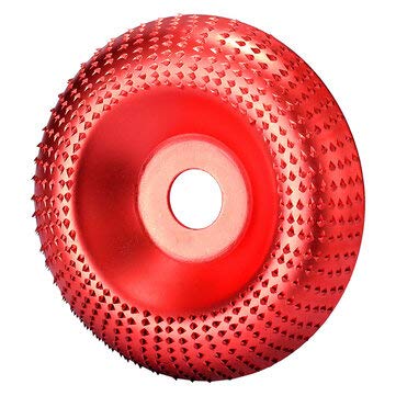 Disco tallado madera carburo de tungsteno 100 mm para vaciar troncos y modelar muebles curvos 1