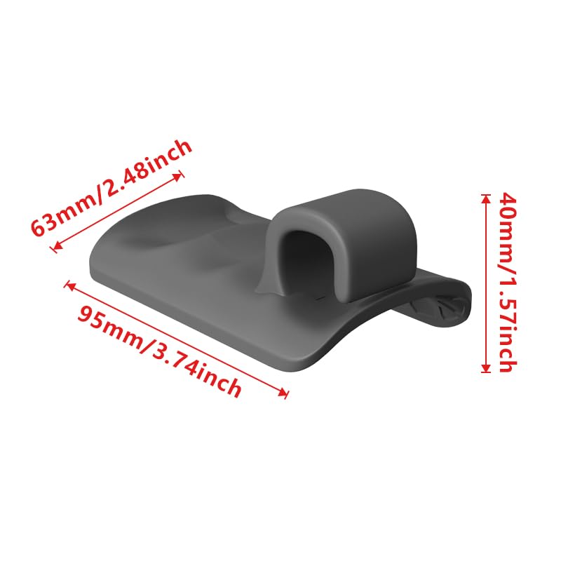 2PCS Anti-Slip Workout Grips?Anti-Callus??Anti-Slip??Ergonomic?Strength Training Rubber Hand Protector Gloves For Men/Women?Gray