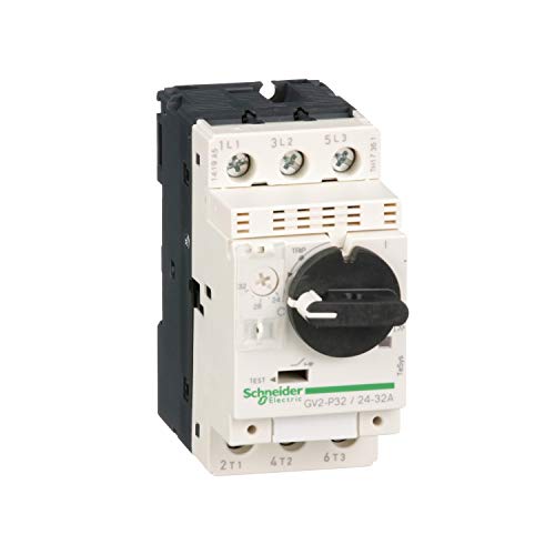 GV2P32 Schneider Electric Démarreur Manuel 32A 600VAC disjoncteur moteur magnéto-thermique
