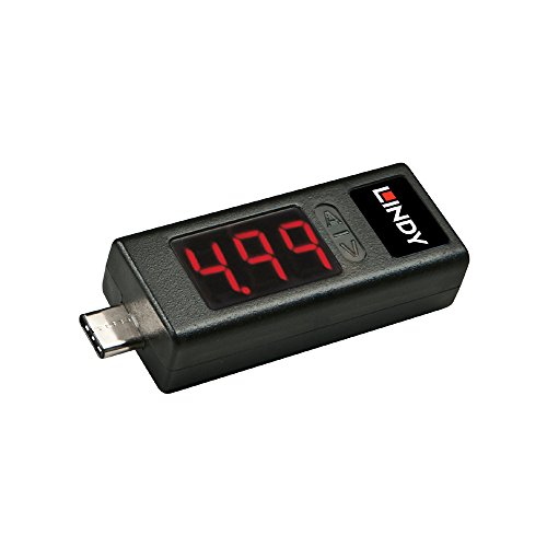 Preisvergleich Produktbild LINDY 43050 USB Typ C Leistungsmessgerät