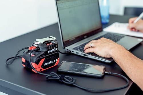 Adaptateur chargeur secteur USB 18V METABO 600409000 - vue 5