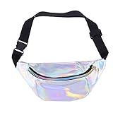 holographic kleidung [ PREMIUM QUALITY ] - Das TENDYCOCO Rave Fanny Pack besteht aus hochwertigem PU-Material, das leicht und langlebig ist.