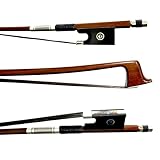 Arco Violino 4/4 Octogonal Balanceado Crina Negra Mongólia Genuíno Premium