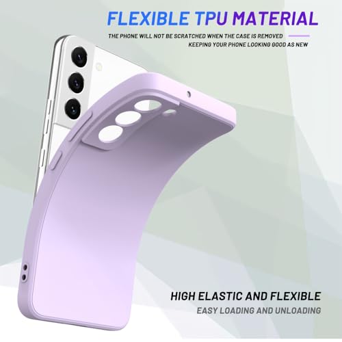 Image of for Samsung Galaxy S21 Plus Case Purple, Scratch Resistant with Soft Touch, Slim Thin Phone Cover for Samsung Galaxy S21 Plus