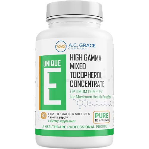 Unique E Mixed Tocopherols Softgels