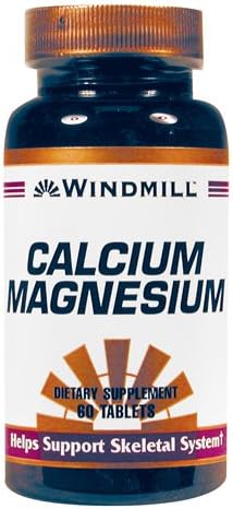 Tabletas de magnesio Windmill Calcium - 60 Ea