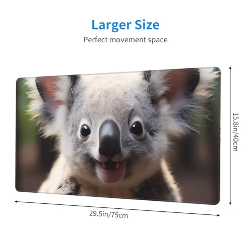 Tapis de souris extra large antidérapant pour éviter les glissements de bureau