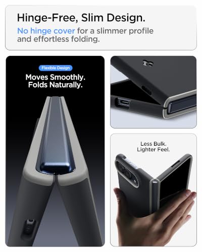Image of Spigen Nano Pop MagFit Case for iPhone Duo Fold /Ultra, Black Sesame