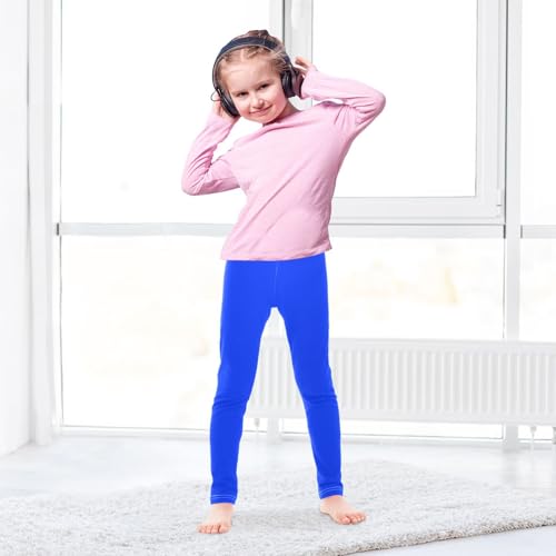 Ultramarine Leggings for Girls Dance Pants Tights Trousers Yoga Leggings Pants Girls Athletic Pants, 4T4