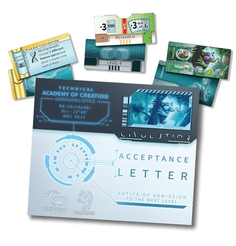 Civolution: Acceptance Letter Board Game Expansion miniatura 1