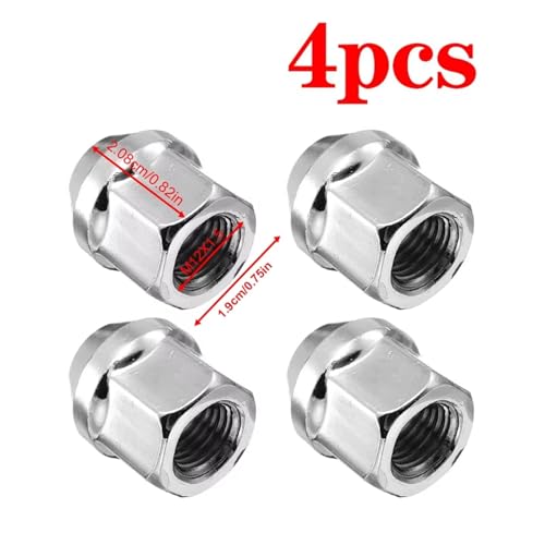 Tuercas M12x1.50 acabado premium para llantas de aleacion de Ford Cougar 4