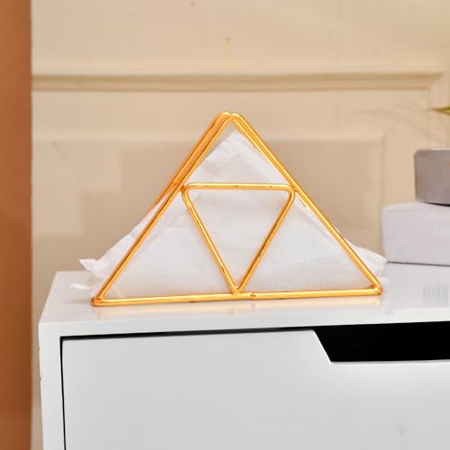 Image of CraftVatika Tissue Napkin Holder for Dining Table, Table Decoration Items, Home Dining Table House Decor, Cafe Restaurant Decoration Items, Hotel Accessories, Tissue Holder Kitchen, Housewarming Gift