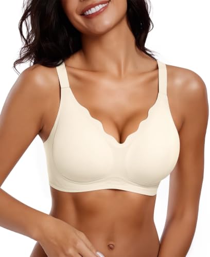 Image of Vertvie Seamless Jelly Bra No Underwire Supportive Bralette