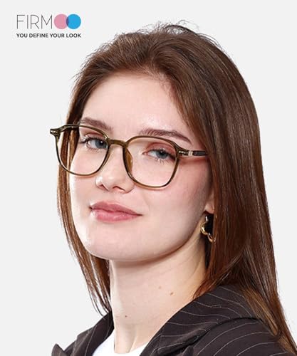 Image of Firmoo Blue Light Blocking Glasses for Women Men, TR90 Square Frame Anti Eyestrain Computer Screen Gaming Glasses