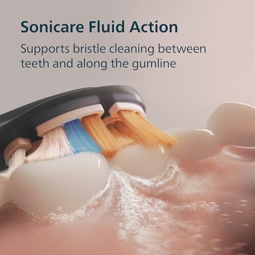 مراجعة Philips Sonicare DiamondClean Smart 9500 (HX9923/41): فرشاة أسنان كهربائية ذكية بتطبيق، حساس ضغط وكشف رؤوس، 5 أوضاع و3 مستويات قوة - الصورة 7