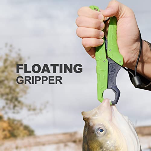 Snail Trail Fish Scales With 7.5'' Floating Lip Gripper, 50 Lbs Digital Fishing Weigher With Hook & Clamp, Tournament Bass Culling Scale With 8 Srorage Bins, Boat Hanging Weight Scale, Gifts For Men #TOP3
