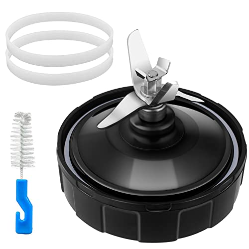 [Updated New] 7 Fins Blender Parts for Ninja Blender Cups Compatible with Nutri Ninja Auto-iQ BL642 BL642-30 BL685 BL685-30 BL687CO-30 Blender Replacement Parts Juicer Accessories