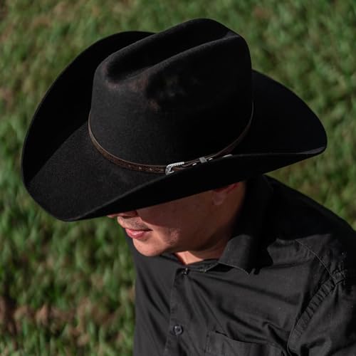 Image of Cowboy Hat Bands for Women Men, Cowgirl Hat Bands for Western Hats Straw Hats Fedora Hats, Leather Hat Belt Hatbands Multicolor