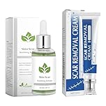30g Crema Per Cicatrici Crema Cicatrici E 50 Ml Di Essenza Per La Rimozione Delle Cicatrici Forniscono Una Riparazione Profonda,Una Cura Delicata Della Pelle,Sono Adatti A Tutti I Tipi Di Pelle