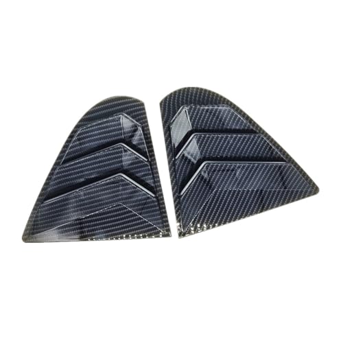 Garniture de persienne pour Mitsubishi Lancer X Evo cache aération de lunette arrière carbone