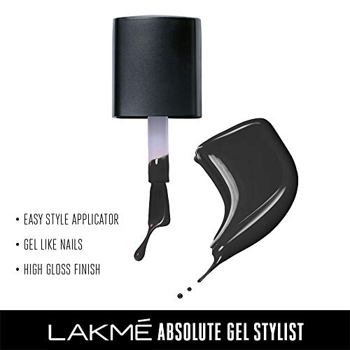 Image of Lakme Absolute Gel Stylist Color, Blackjack, 12 ml