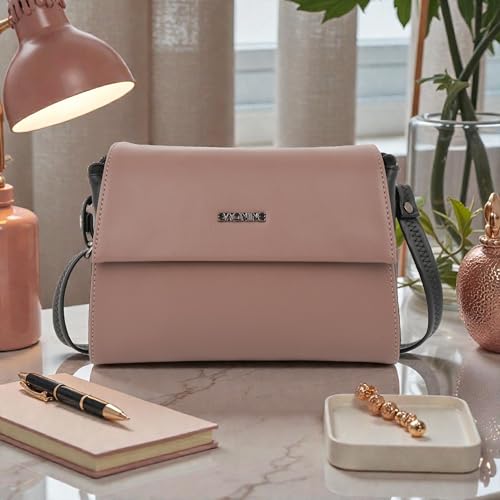 Image of Stylish Sling Bag for Women | Compact Flap Shoulder Crossbody Purse | Adjustable Strap | Smooth Zipper Closure | Fashion Handbag for Travel, Shopping, Casual Outings & Daily Carry