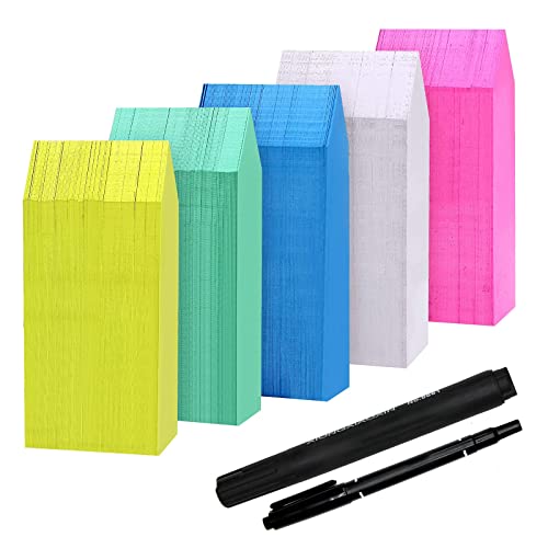 1000 Pcs Plastic Plant Labels For Seeding Plant Tags For Outdoor Garden Waterproof, Garden Labels Pot Marker Garden Stake Tags With Permanent Marking Pen #TOP9