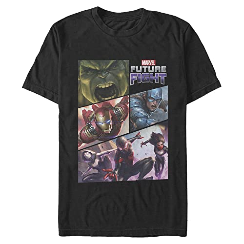 T-shirt Marvel homme 3XL noir idéal pour les sorties décontractées et le quotidien