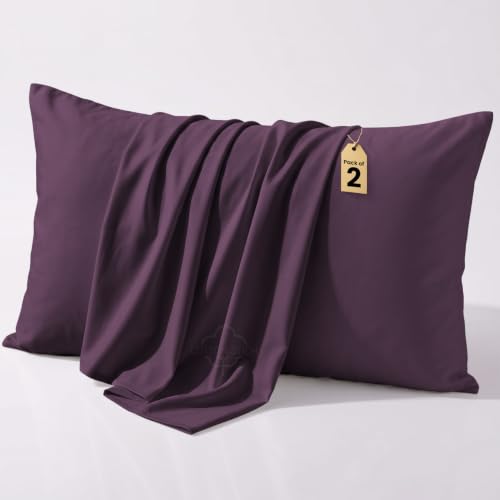COTTON STICH™ 13X18 Toddler Pillowcase Set of 2, Hidden Zipper-Plum