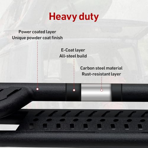 Barras Laterales Drop Down para Dodge Ram 1500 CEW Cab miniatura 4