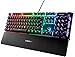 Produktbild SteelSeries Apex 5 - Hybrid-Mechanische Gaming Tastatur - Tastenweise RGB-Beleuchtung - Oled Smart-Display - Deutsches (QWERTZ) Layout