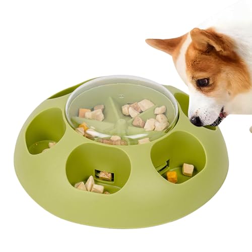 Hundespielzeug, langsames Fressen, interaktives Hundespielzeug, langsames Füttern, Spielzeug zur Bereicherung des Gehirns, geistige Stimulation, Futterspender für Hunde