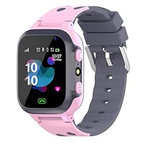Odoukey wasserdichte Smartwatch, Kinder Smart Watch Waterfisches Handgelenk Smartwatch -Standort mit Kamera Wecker SOS für Jungen Mädchen Smartwatch Telefon Pink, Kinder Smart Watch