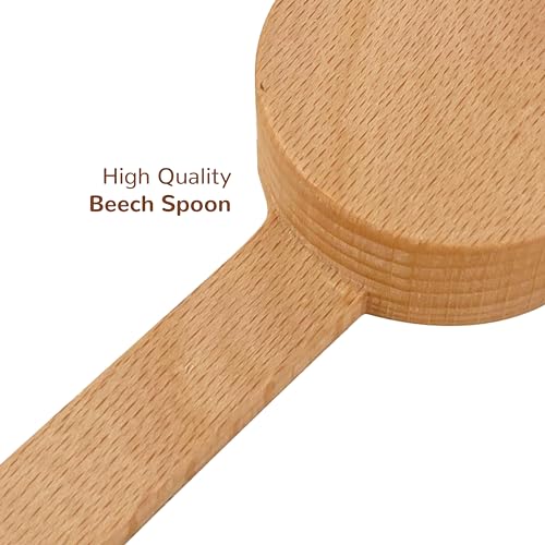Dorsaer 5W Coffee Scoop, Wooden Measuring Spoon thumb #3