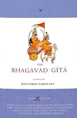 The Bhagavad Gita Winthrop Sargeant Sanskrit Text With Transliteration And English Translation