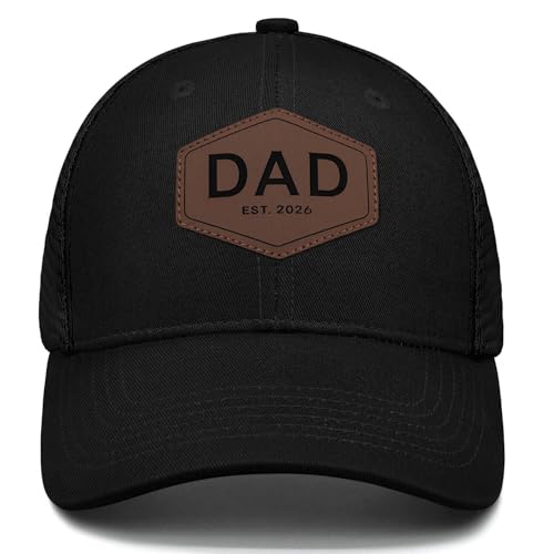 Image of Worlds Best Dad Ever Trucker Hat Fathers Day Birthday Gifts for Father Dad Papa Daddy from Daughter Son Baseball Cap