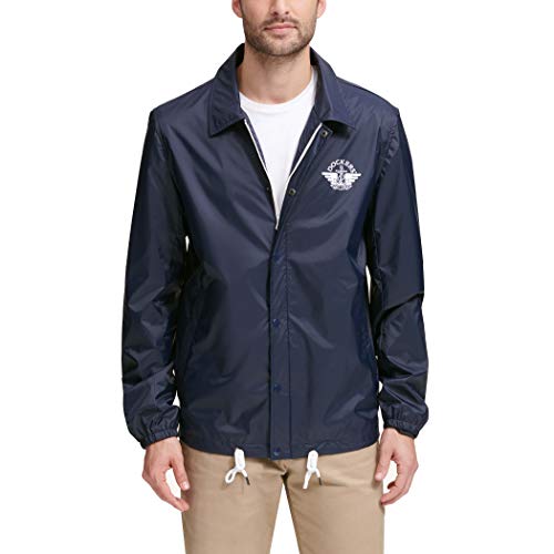 DOCKERS Men's The Brady Lightweight Nylon Coaches Jacket