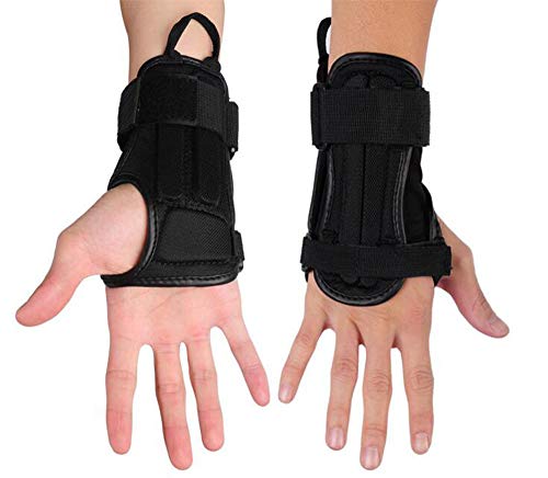 CTHOPER Impact Wrist Guard Fitted Wrist Brace Wrist Support for Snowboarding, Skating, Motocross