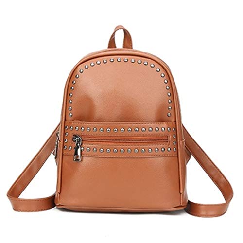 Sac à dos pour les femmes de loisirs solide et multipositions gris clair