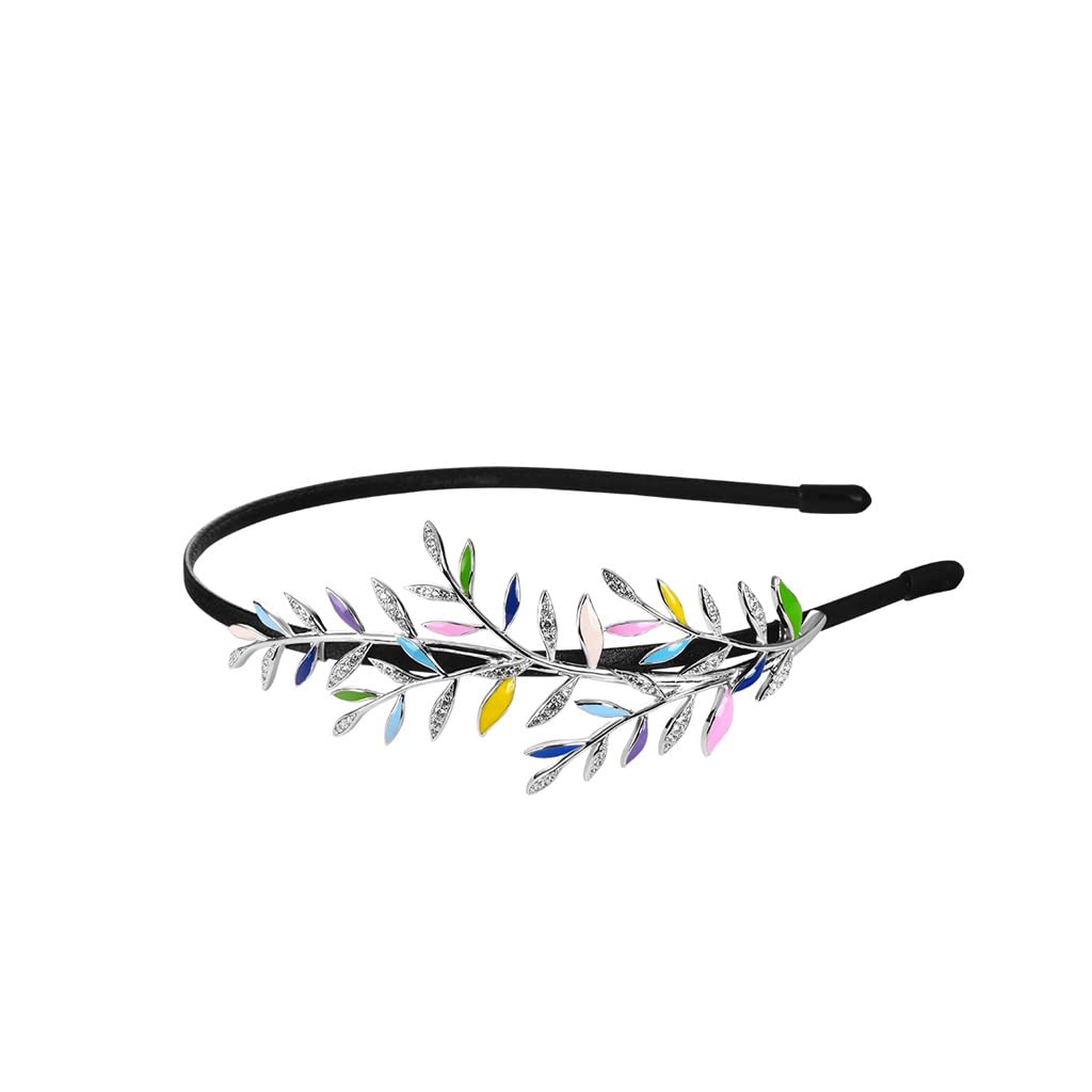 Bobinas Para El Cabello Con Cola De Caballo Gomas Accesorios for el cabello Textura Textura Horquilla Elegante Hoja Hairbanda Señoras Pelo Hairband Horquilla Adecuado for regalos exquisitos de cumplea