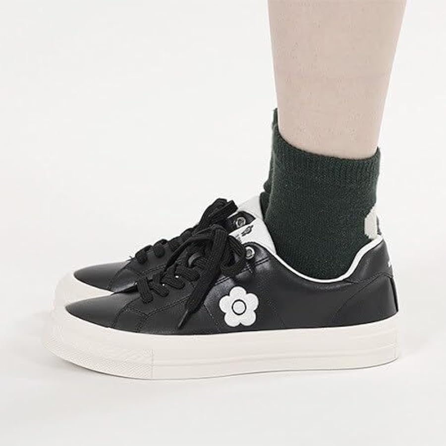 Amazon | [マリークヮント] アイコンデイジーバイカラー スニーカー