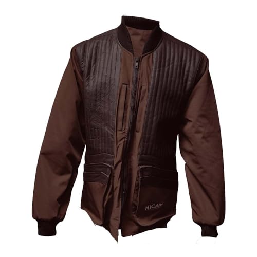 NICA Design7 Shooting Jacket- Brown (US, Alpha, XX-Large, Regular, Regular, Brown)
