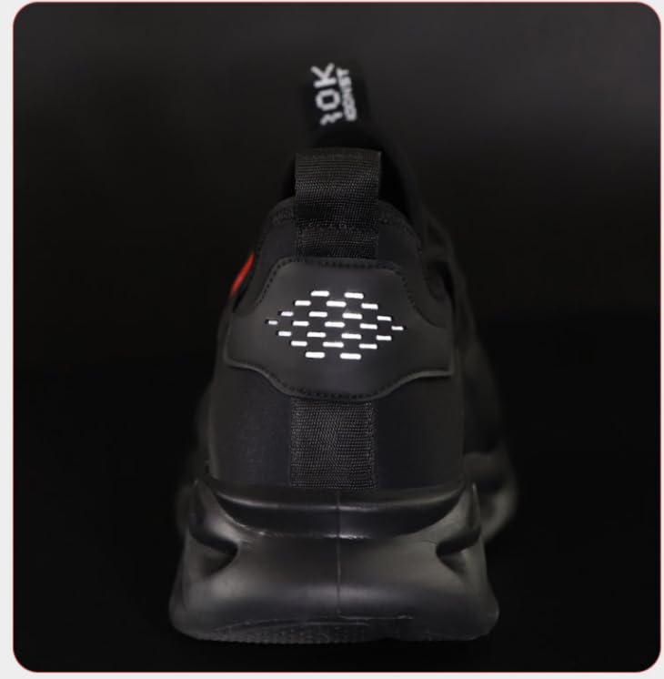 Steel-Toe Safety Shoes for Men and Women. Comfy, Durable, Lightweight, Industrial, Indestructible. Non-Slip, Safety Sneakers for The Warehouse Industry, Heavy Duty Work, and Construction.4