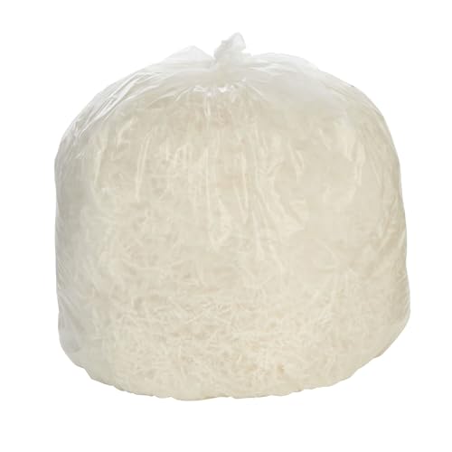 Image of Stout by Envision Clear LLDPE ProPerformance Coreless Bags, 33 inch X 39 inch, 33 Gallon Capacity, .8 Mil thick, 125 Bags, Made in the USA (STO-L3339C70)