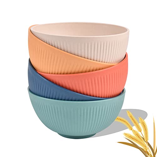 KitchenCraft Set di 4 Ciotole per Cereali in Confezione Regalo, Ciotole