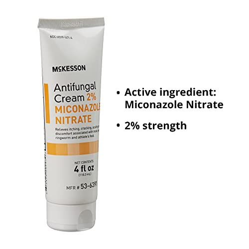 Mckesson 53-6391 Antifungal Cream, 2% Miconazole Nitrate - Relieves Itching, Burning, Cracking From Jock Itch thumb #5