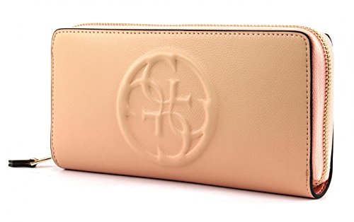 Preisvergleich Produktbild GUESS Amy Large Zip Around Organizer Rose Multi