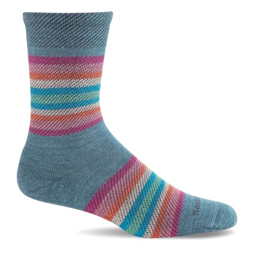 Image of Sockwell Women's Blanket Twill Crew Sock