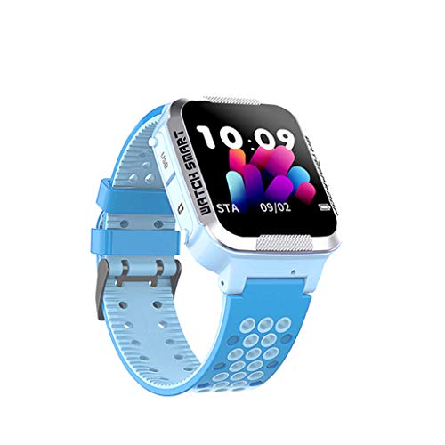 Uhr Tracker mit SOS Voice Chat, Smartwatch Uhren Kinder Wasserdicht Farbbildschirm Pulsuhren Schrittzähler Uhr Smart Watch Fitness Uhr für Kinder